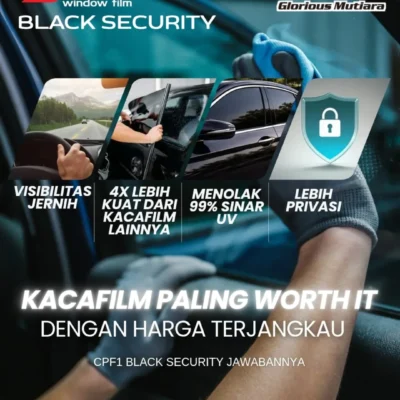 Kaca Film Black Security Medan