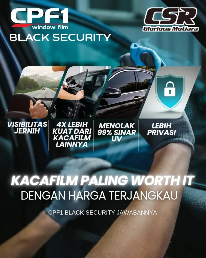 Kaca Film Black Security Medan